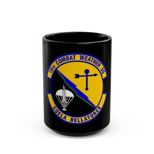 10 Combat Weather Squadron AFSOC (U.S. Air Force) Black Coffee Mug-15oz-The Sticker Space