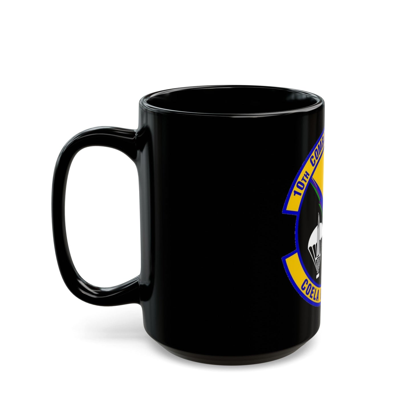 10 Combat Weather Squadron AFSOC (U.S. Air Force) Black Coffee Mug-The Sticker Space