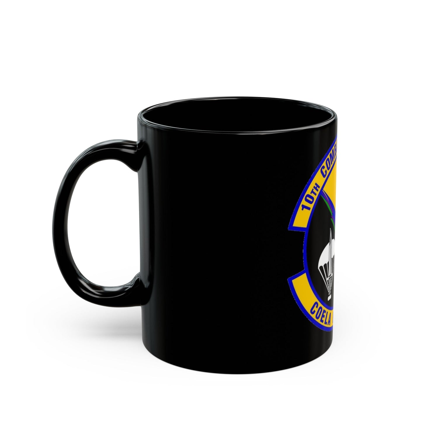 10 Combat Weather Squadron AFSOC (U.S. Air Force) Black Coffee Mug-The Sticker Space