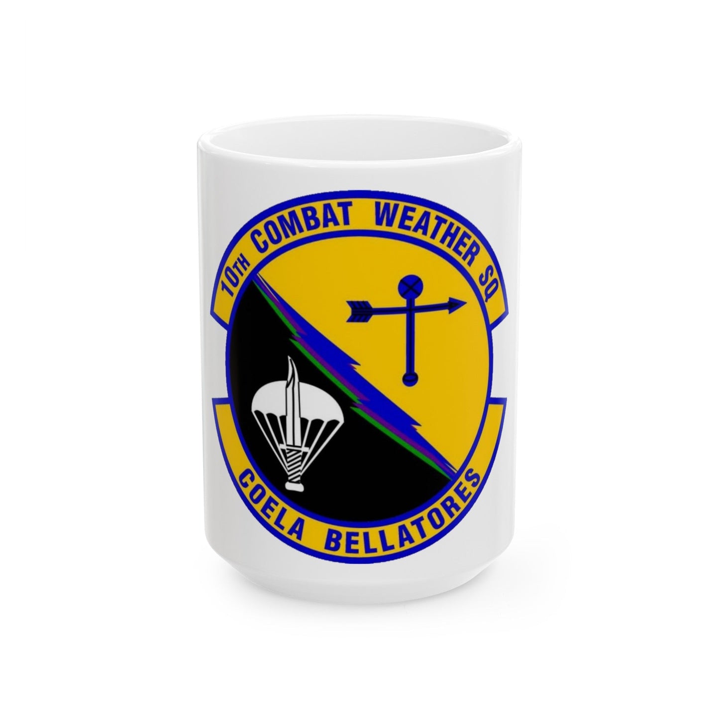 10 Combat Weather Squadron AFSOC (U.S. Air Force) White Coffee Mug-15oz-The Sticker Space