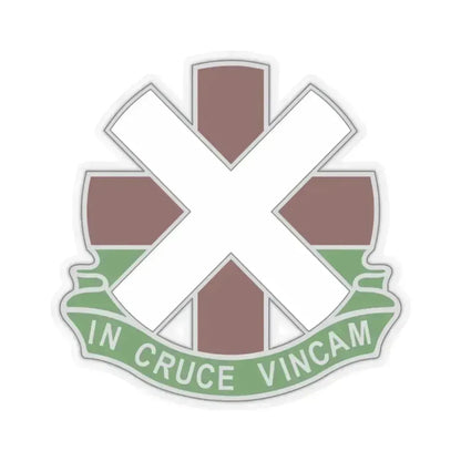 10 Field Hospital (U.S. Army) STICKER Vinyl Kiss-Cut Decal 2 Inch Transparent - The Sticker Space