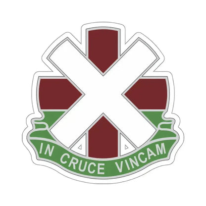 10 Field Hospital (U.S. Army) STICKER Vinyl Kiss-Cut Decal 4 Inch White - The Sticker Space