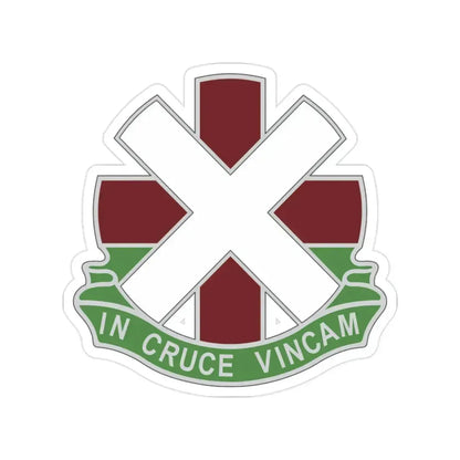 10 Field Hospital (U.S. Army) Transparent STICKER Die-Cut Vinyl Decal 2 Inch - The Sticker Space