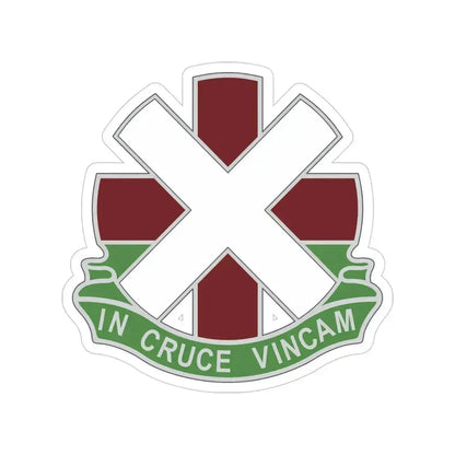 10 Field Hospital (U.S. Army) Transparent STICKER Die-Cut Vinyl Decal 4 Inch - The Sticker Space