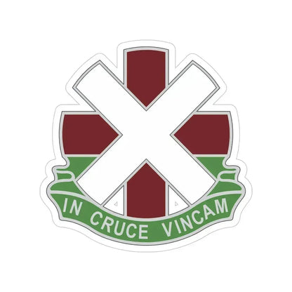 10 Field Hospital (U.S. Army) Transparent STICKER Die-Cut Vinyl Decal 5 Inch - The Sticker Space