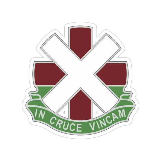 10 Field Hospital (U.S. Army) Transparent STICKER Die-Cut Vinyl Decal 6 Inch - The Sticker Space