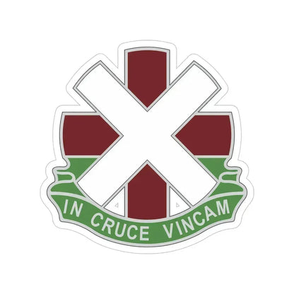 10 Field Hospital (U.S. Army) Transparent STICKER Die-Cut Vinyl Decal 6 Inch - The Sticker Space