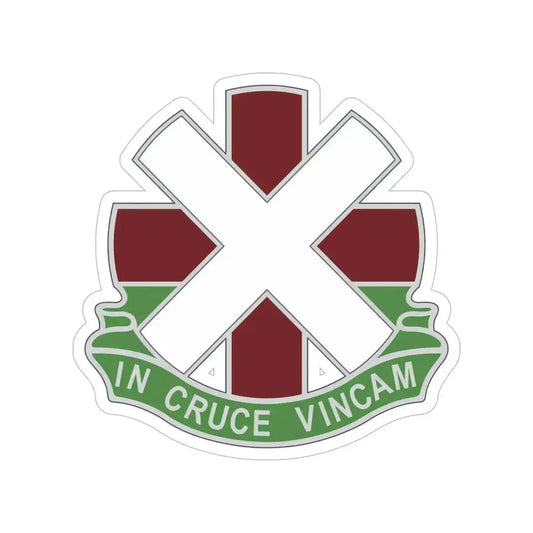 10 Field Hospital (U.S. Army) Transparent STICKER Die-Cut Vinyl Decal 6 Inch - The Sticker Space