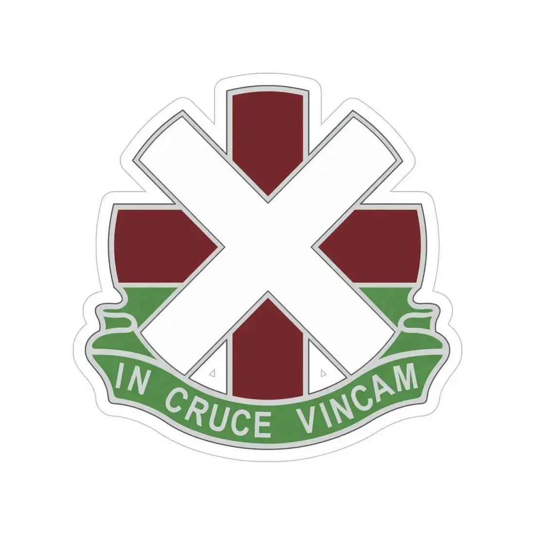 10 Field Hospital (U.S. Army) Transparent STICKER Die-Cut Vinyl Decal - The Sticker Space