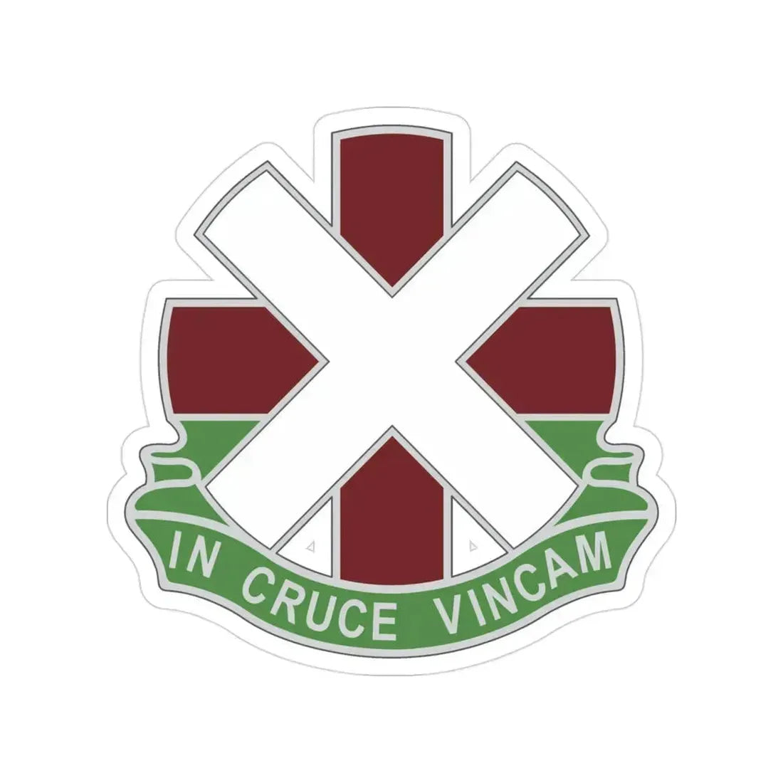 10 Field Hospital (U.S. Army) Transparent STICKER Die-Cut Vinyl Decal - The Sticker Space