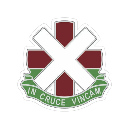 10 Field Hospital (U.S. Army) Transparent STICKER Die-Cut Vinyl Decal - The Sticker Space