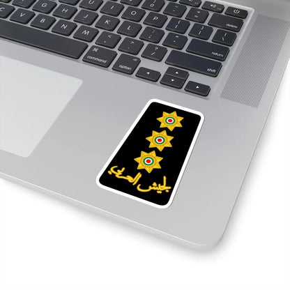 10. JLF CPT (Jordan) (Military Rank) STICKER Vinyl Kiss-Cut Decal - The Sticker Space