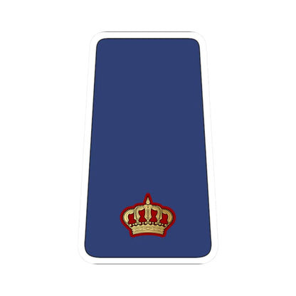 10. KAF MAJ (Kuwait) (Military Rank) STICKER Vinyl Kiss-Cut Decal 2 Inch White - The Sticker Space