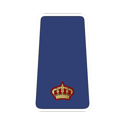 10. KAF MAJ (Kuwait) (Military Rank) STICKER Vinyl Kiss-Cut Decal 2 Inch White - The Sticker Space