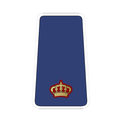 10. KAF MAJ (Kuwait) (Military Rank) STICKER Vinyl Kiss-Cut Decal 3 Inch White - The Sticker Space