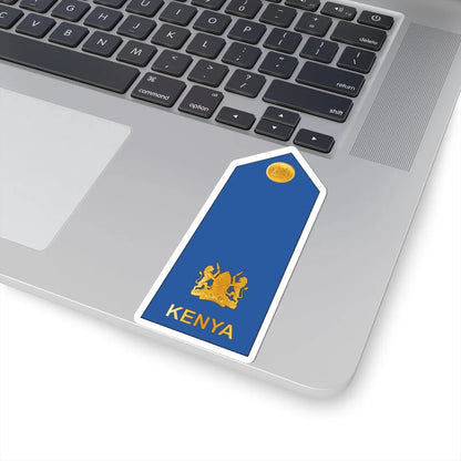 10. Kenyan Air Force MAJ (Kenya) (Military Rank) STICKER Vinyl Kiss-Cut Decal - The Sticker Space