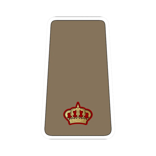 10. KLF MAJ (Kuwait) (Military Rank) STICKER Vinyl Kiss-Cut Decal 2 Inch White - The Sticker Space