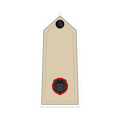 10. Malawi Army   MAJ (Malawi) (Military Rank) STICKER Vinyl Kiss-Cut Decal 2 Inch White - The Sticker Space