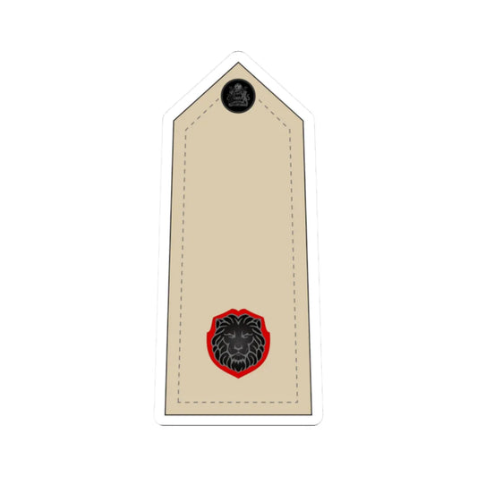 10. Malawi Army   MAJ (Malawi) (Military Rank) STICKER Vinyl Kiss-Cut Decal 2 Inch White - The Sticker Space