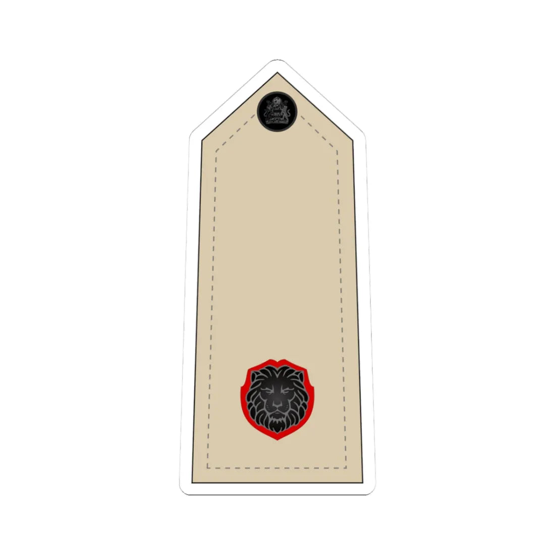 10. Malawi Army   MAJ (Malawi) (Military Rank) STICKER Vinyl Kiss-Cut Decal 3 Inch White - The Sticker Space