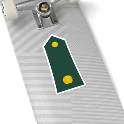 10 Moroccan Army 2LT (Morocco) (Military Rank) STICKER Vinyl Kiss-Cut Decal - The Sticker Space