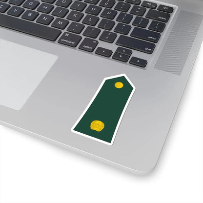 10 Moroccan Army 2LT (Morocco) (Military Rank) STICKER Vinyl Kiss-Cut Decal - The Sticker Space