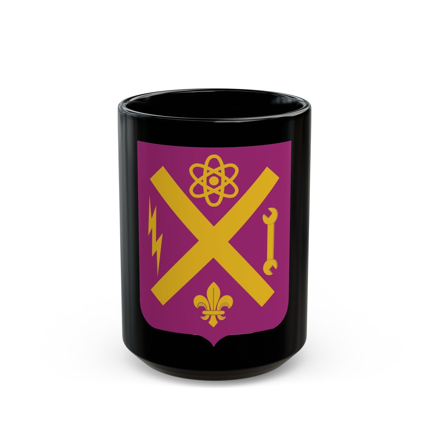 10 Ordnance Battalion 2 (U.S. Army) Black Coffee Mug-15oz-The Sticker Space