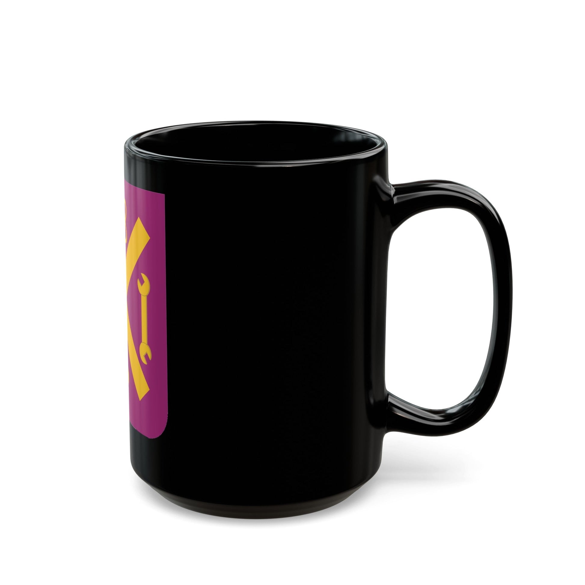 10 Ordnance Battalion 2 (U.S. Army) Black Coffee Mug-The Sticker Space