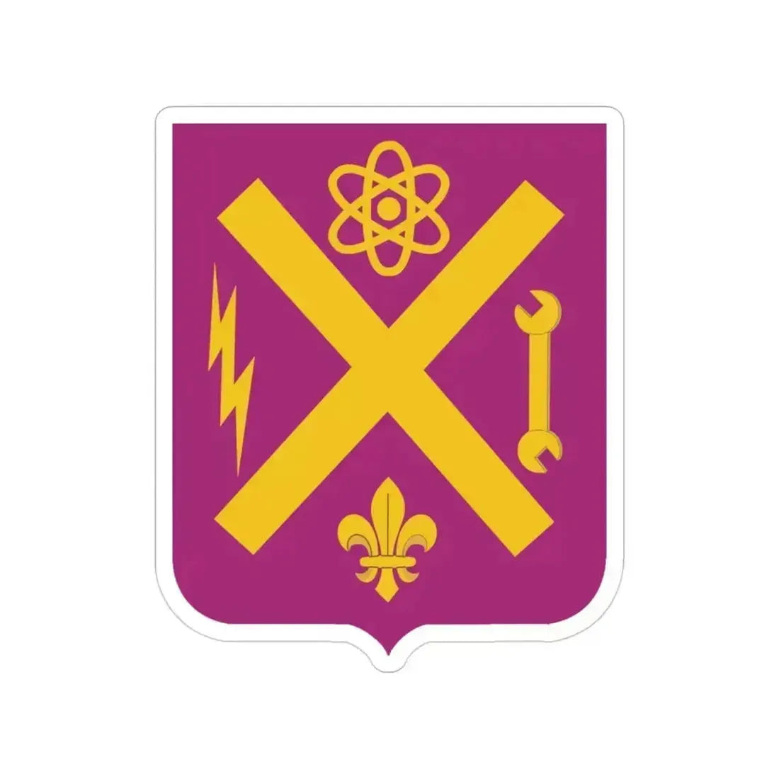 10 Ordnance Battalion 2 (U.S. Army) Transparent STICKER Die-Cut Vinyl Decal 3 Inch - The Sticker Space