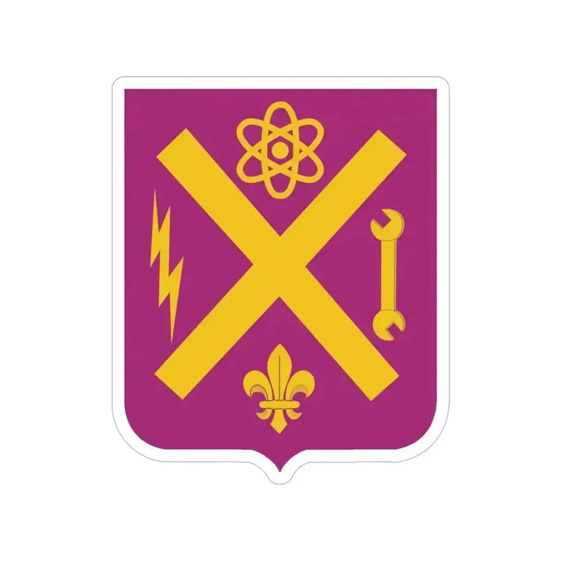 10 Ordnance Battalion 2 (U.S. Army) Transparent STICKER Die-Cut Vinyl Decal 5 Inch - The Sticker Space