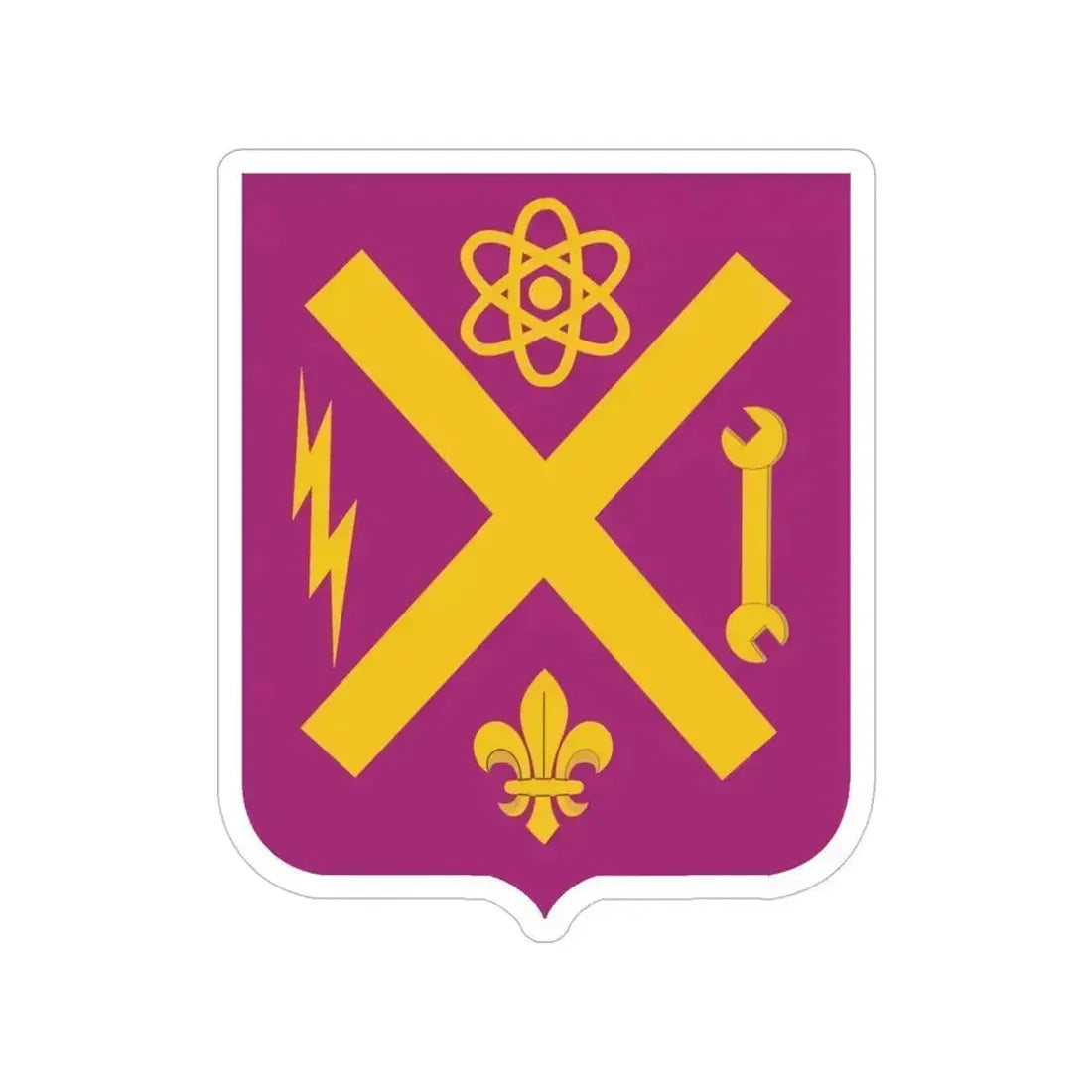 10 Ordnance Battalion 2 (U.S. Army) Transparent STICKER Die-Cut Vinyl Decal 5 Inch - The Sticker Space