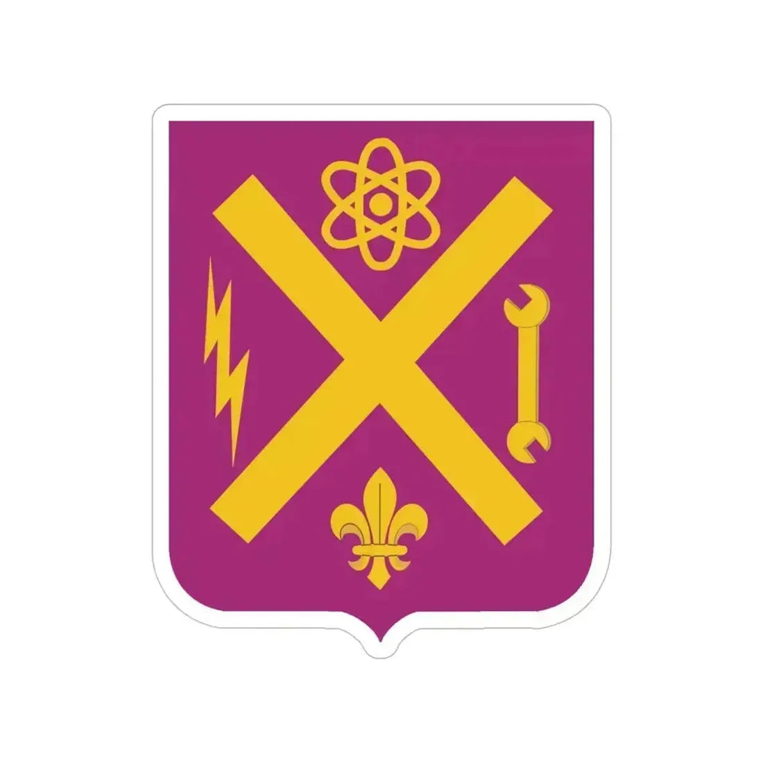 10 Ordnance Battalion 2 (U.S. Army) Transparent STICKER Die-Cut Vinyl Decal 6 Inch - The Sticker Space