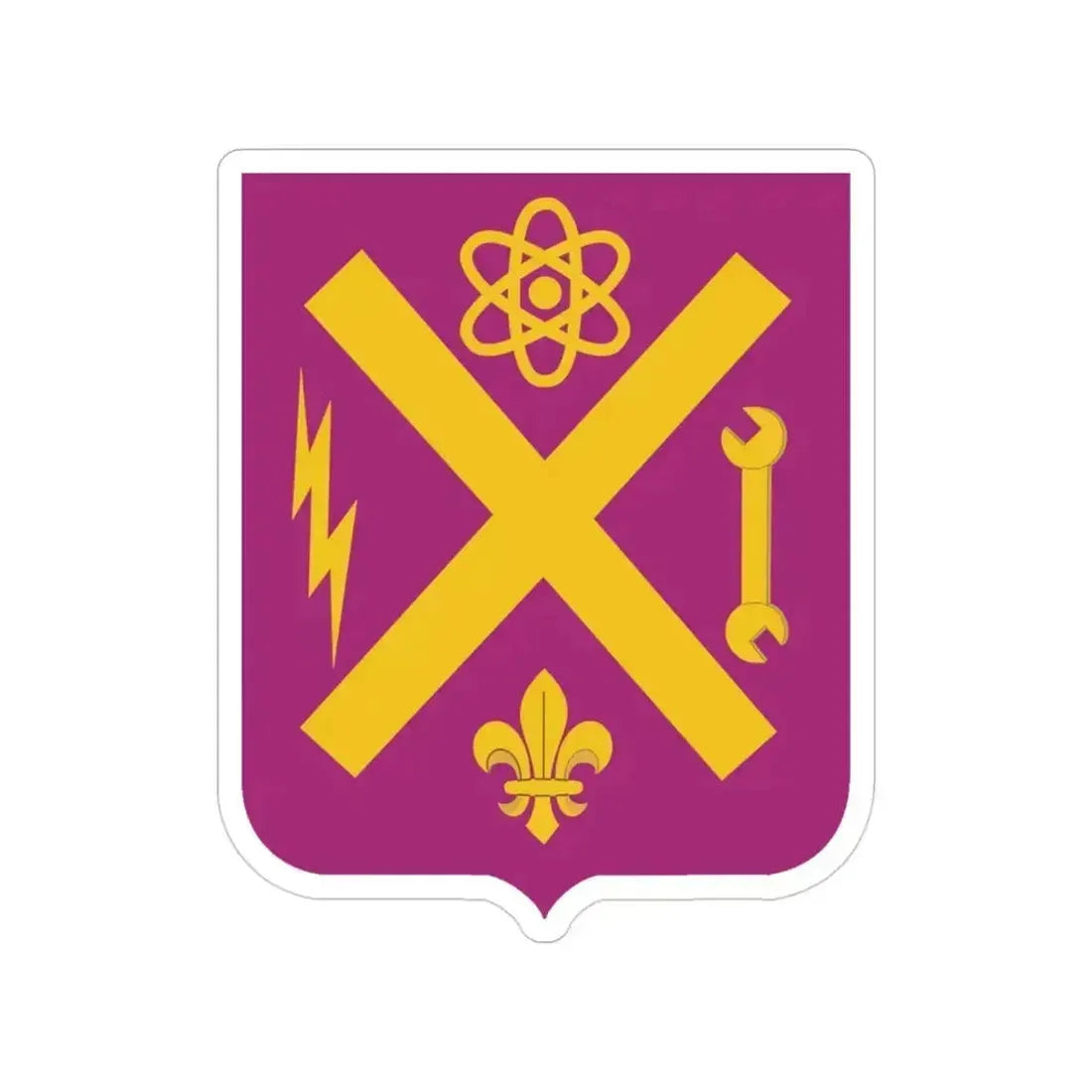 10 Ordnance Battalion 2 (U.S. Army) Transparent STICKER Die-Cut Vinyl Decal - The Sticker Space