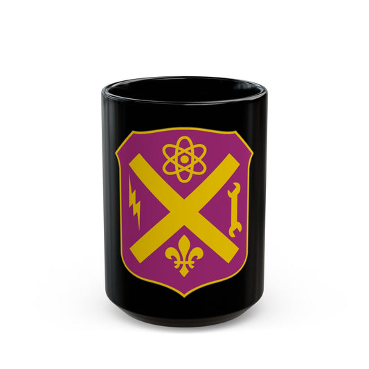 10 Ordnance Battalion (U.S. Army) Black Coffee Mug-15oz-The Sticker Space