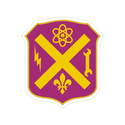 10 Ordnance Battalion (U.S. Army) Transparent STICKER Die-Cut Vinyl Decal 2 Inch - The Sticker Space