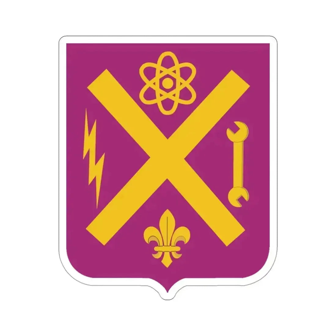 10 Ordnance Battalion v2 (U.S. Army) STICKER Vinyl Die-Cut Decal 3 Inch - The Sticker Space