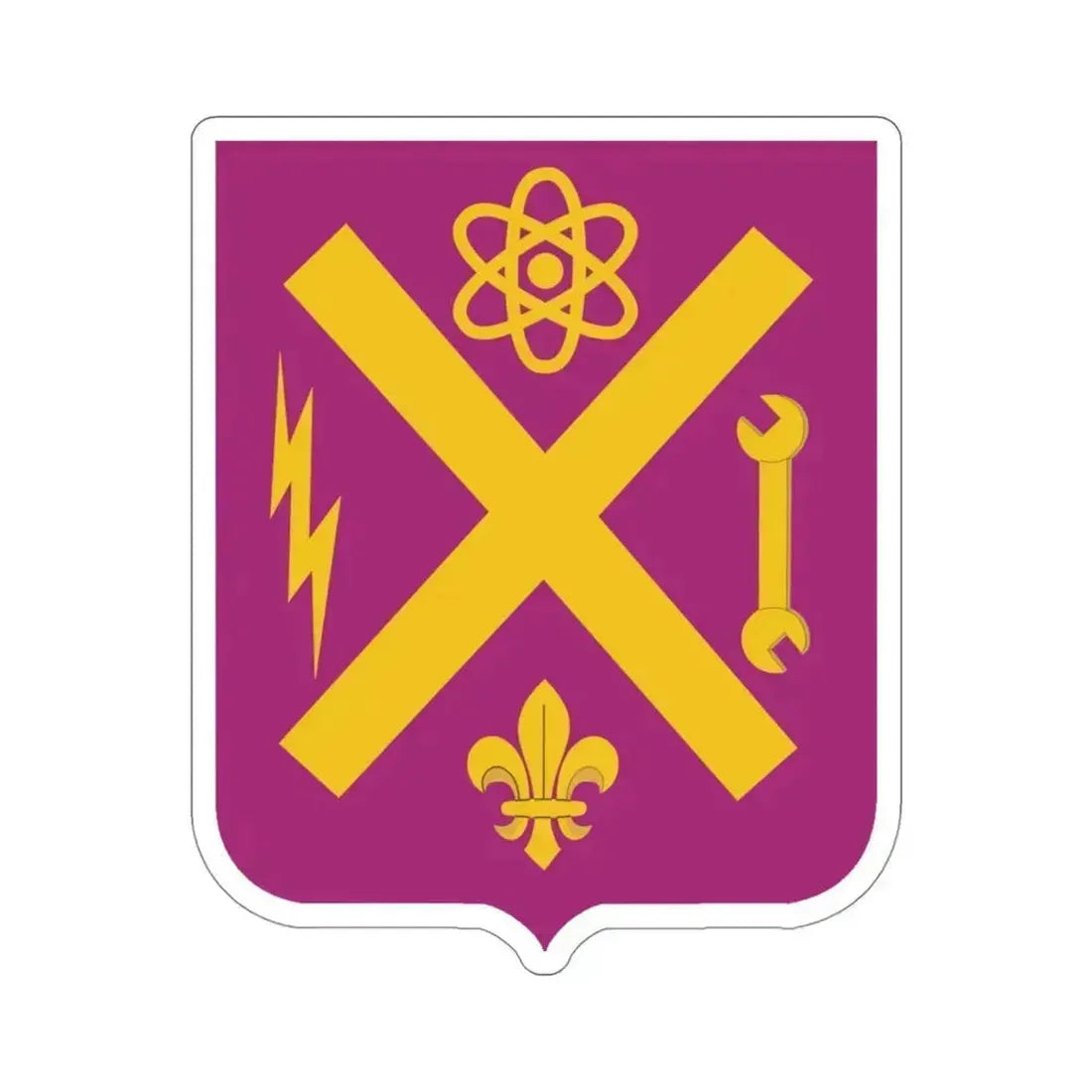 10 Ordnance Battalion v2 (U.S. Army) STICKER Vinyl Die-Cut Decal 4 Inch - The Sticker Space