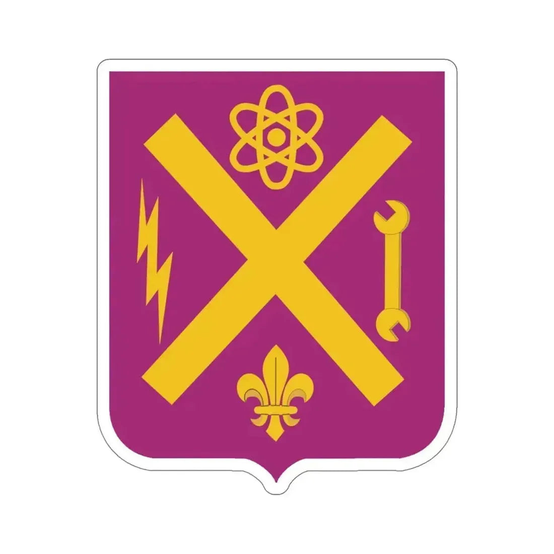 10 Ordnance Battalion v2 (U.S. Army) STICKER Vinyl Die-Cut Decal - The Sticker Space