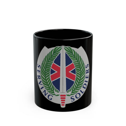 10 Personnel Command (U.S. Army) Black Coffee Mug-11oz-The Sticker Space