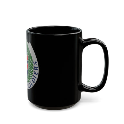 10 Personnel Command (U.S. Army) Black Coffee Mug-The Sticker Space