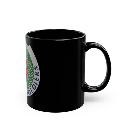 10 Personnel Command (U.S. Army) Black Coffee Mug-The Sticker Space