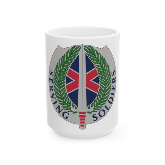10 Personnel Command (U.S. Army) White Coffee Mug-15oz-The Sticker Space