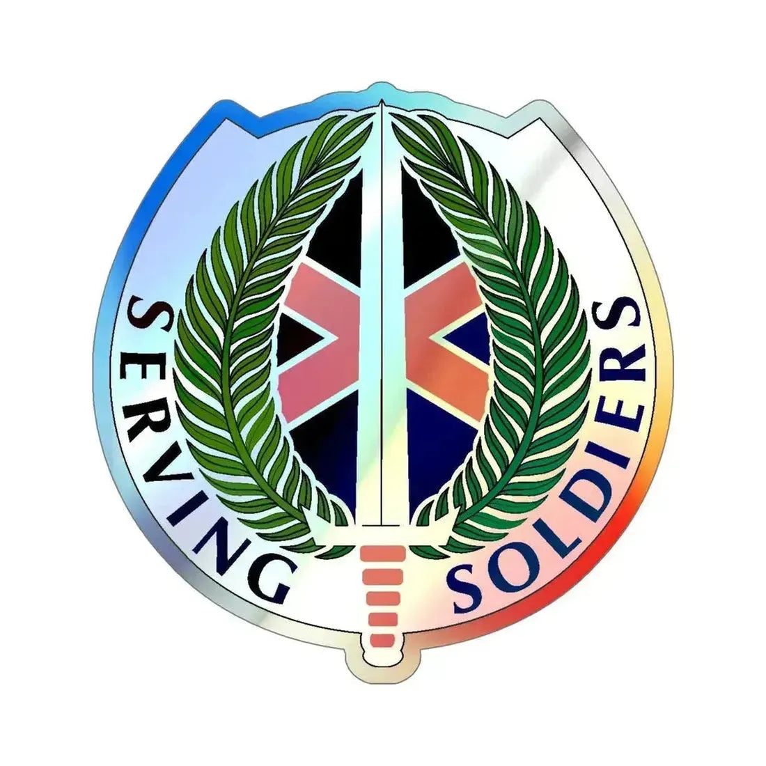 10 Personnel Command (U.S. Army) Holographic STICKER Die-Cut Vinyl Decal - The Sticker Space