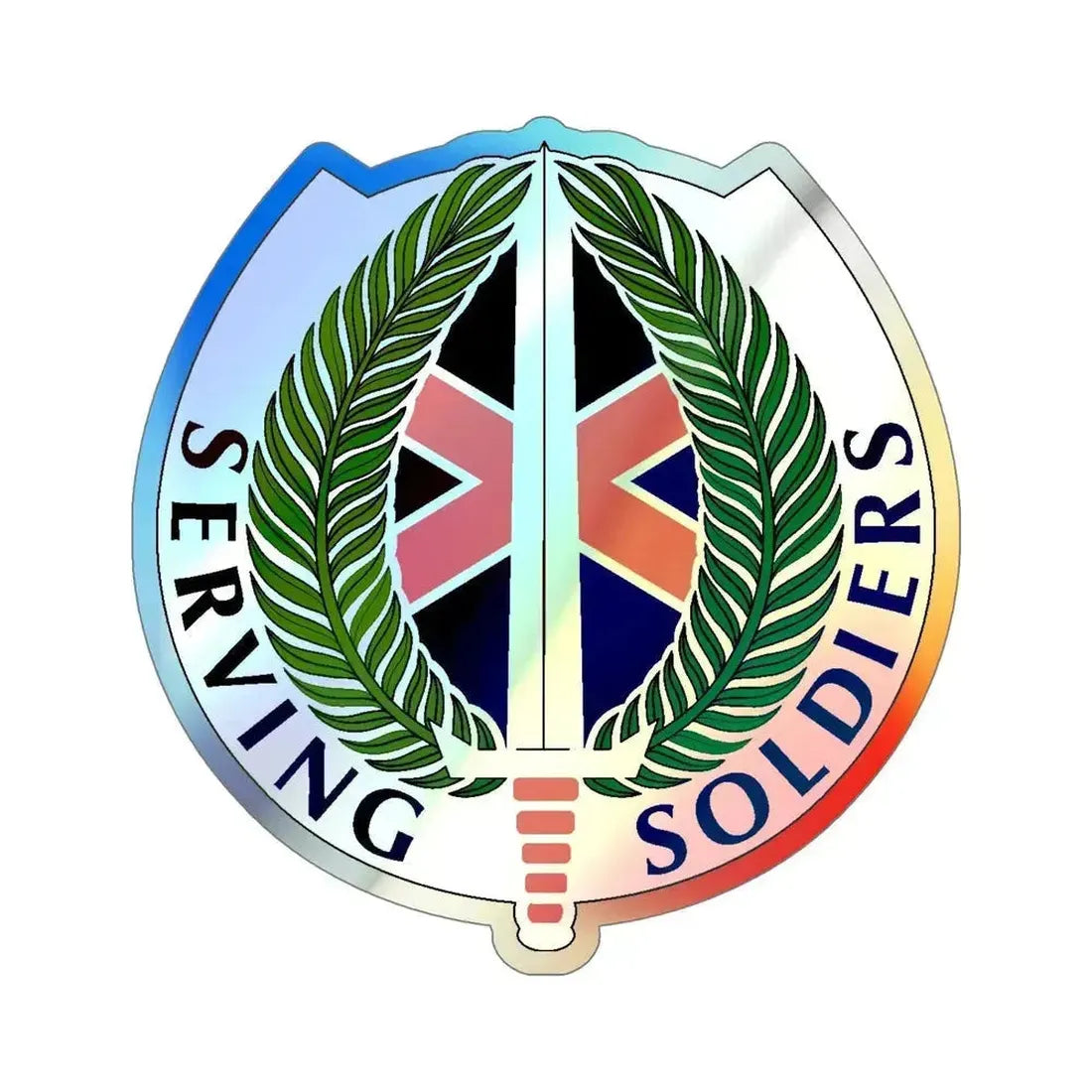 10 Personnel Command (U.S. Army) Holographic STICKER Die-Cut Vinyl Decal - The Sticker Space