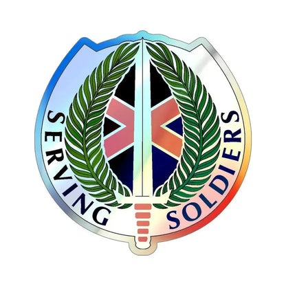 10 Personnel Command (U.S. Army) Holographic STICKER Die-Cut Vinyl Decal - The Sticker Space