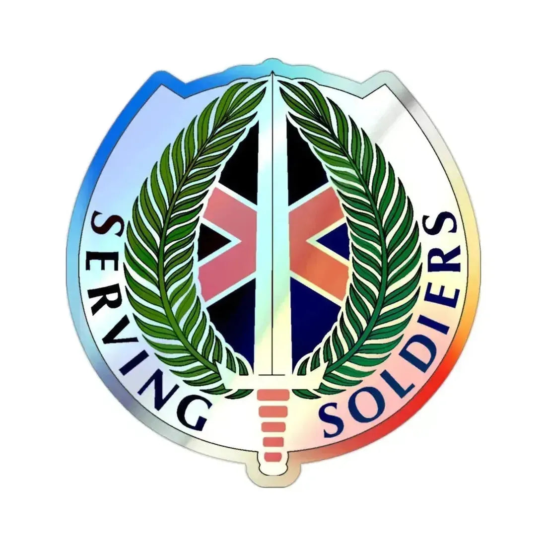 10 Personnel Command (U.S. Army) Holographic STICKER Die-Cut Vinyl Decal - The Sticker Space