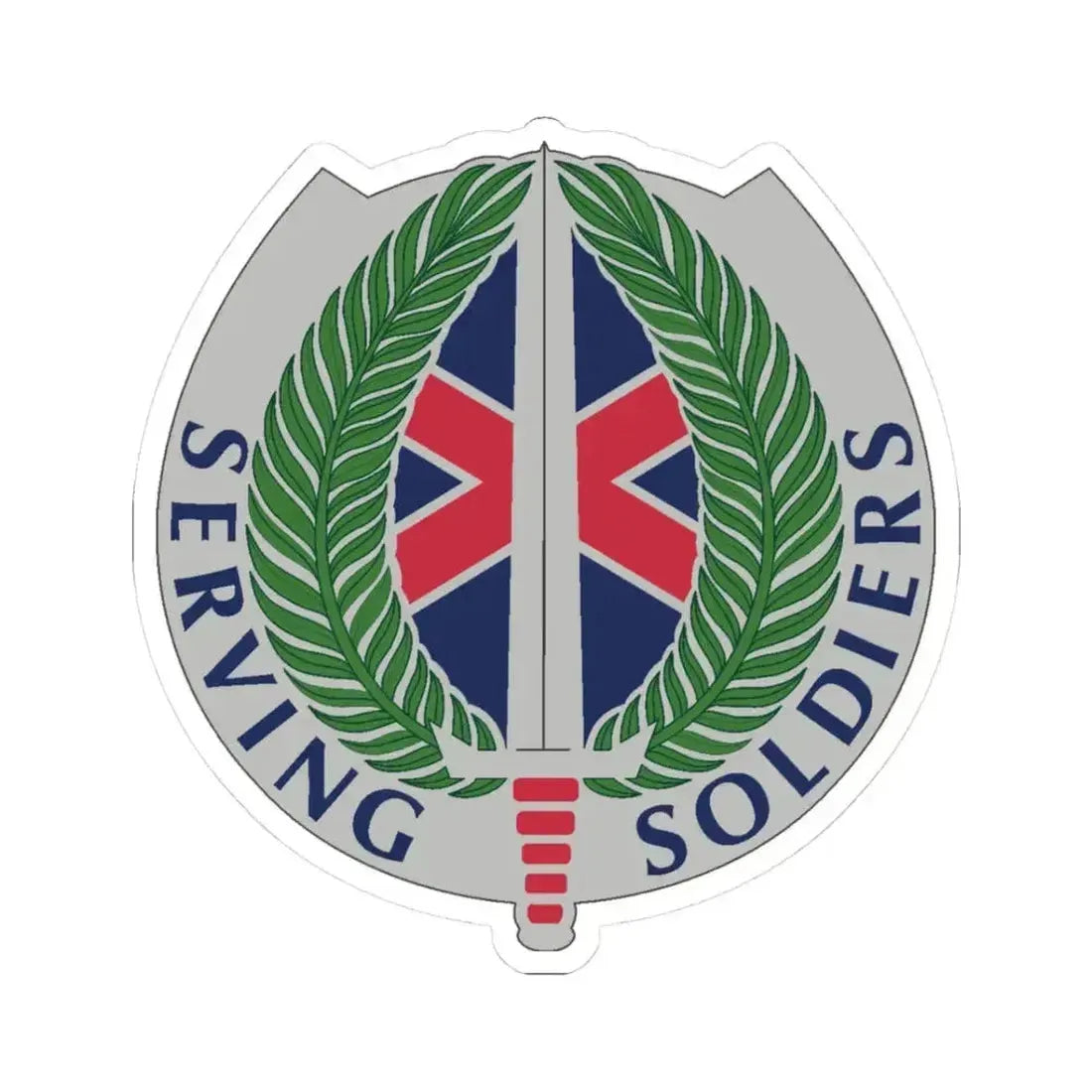 10 Personnel Command (U.S. Army) STICKER Vinyl Kiss-Cut Decal 3 Inch White - The Sticker Space