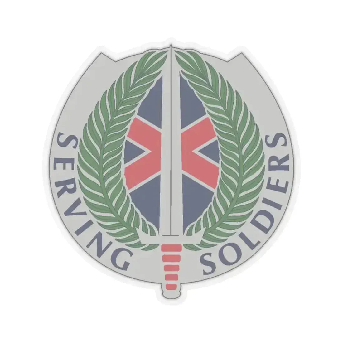 10 Personnel Command (U.S. Army) STICKER Vinyl Kiss-Cut Decal 6 Inch Transparent - The Sticker Space