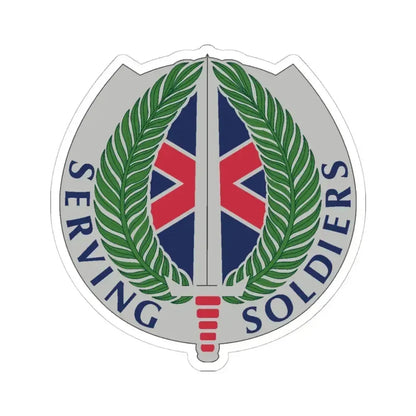 10 Personnel Command (U.S. Army) STICKER Vinyl Kiss-Cut Decal 6 Inch White - The Sticker Space