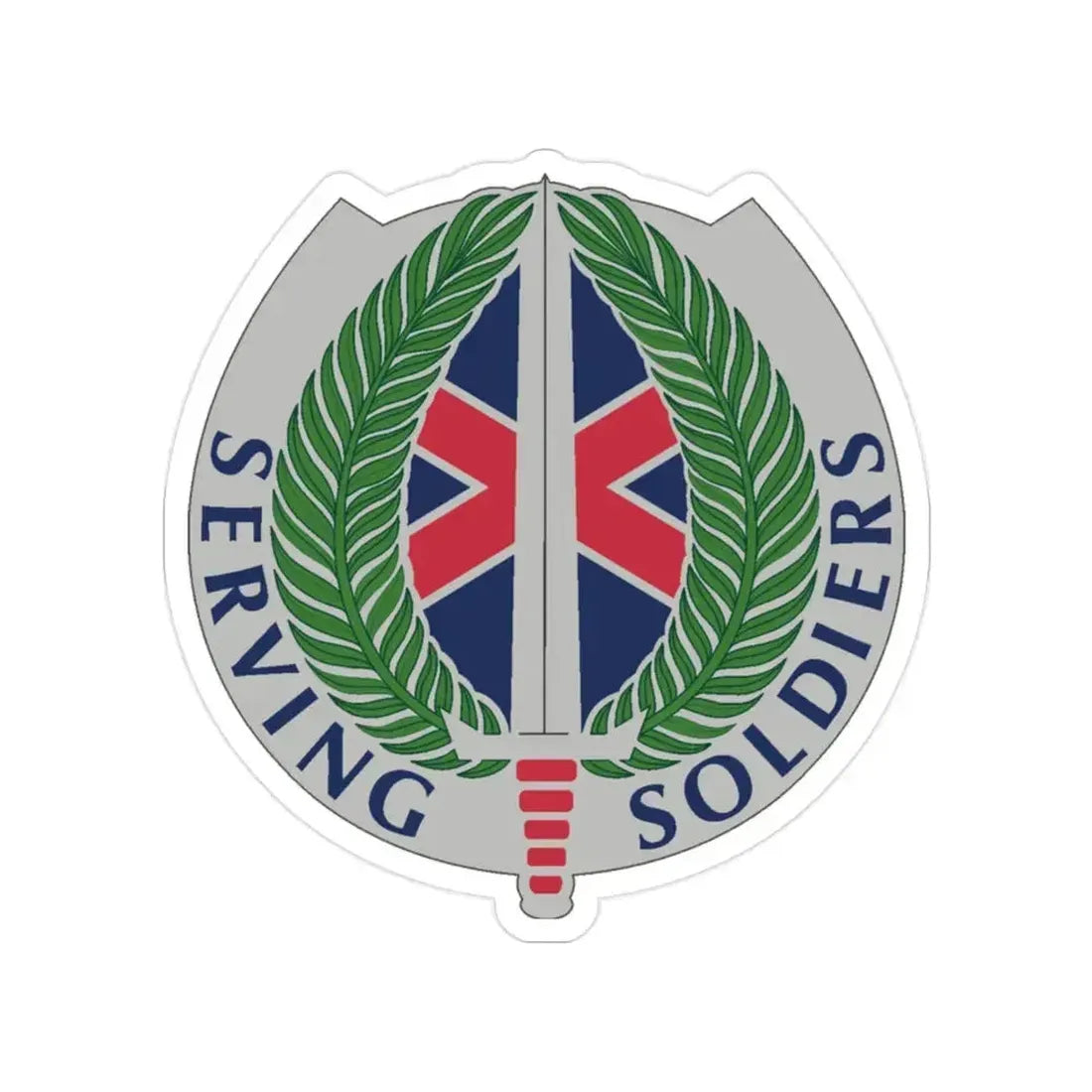 10 Personnel Command (U.S. Army) Transparent STICKER Die-Cut Vinyl Decal 2 Inch - The Sticker Space